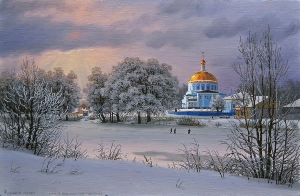 Художник Сытников Никольский монастырь