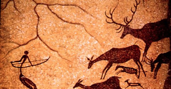 Древние напольные рисунки Индии