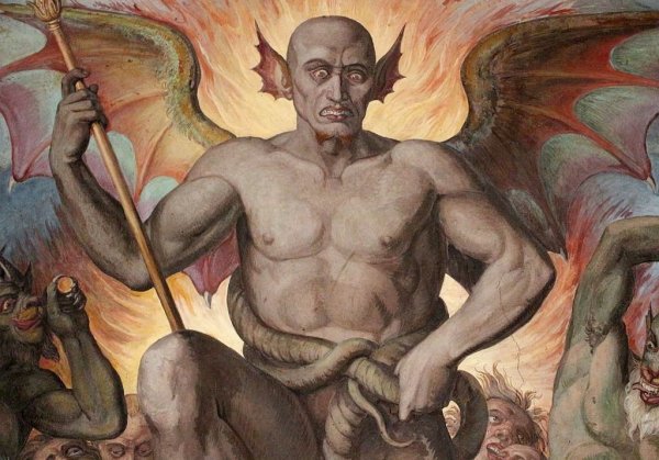 Бугро Данте и Вергилий в аду