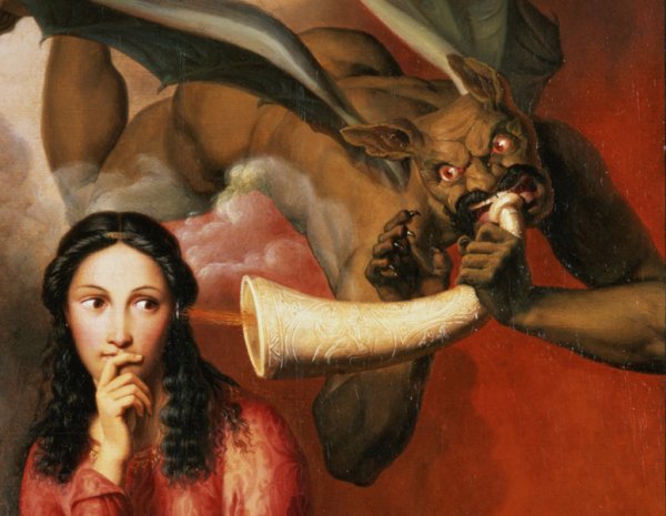 Дьявол в средневековой живописи