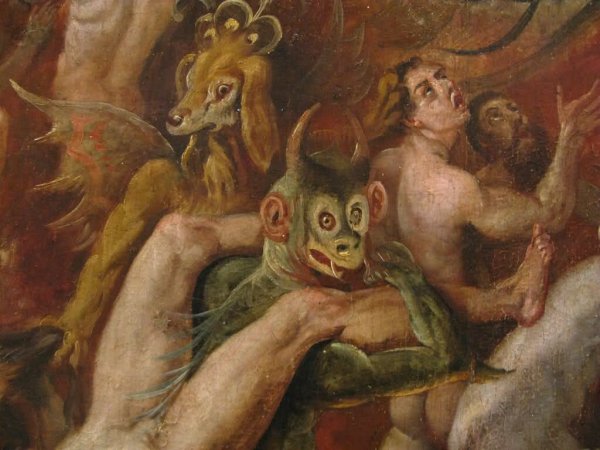 Фра Анджелико грешники в аду