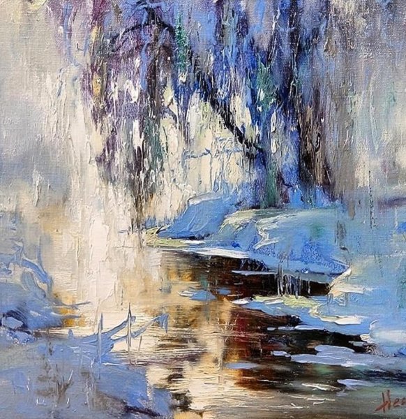 Степан Нестерчук картины художника пейзажи