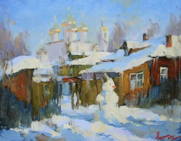 Художник Степан Нестерчук картины Дмитров