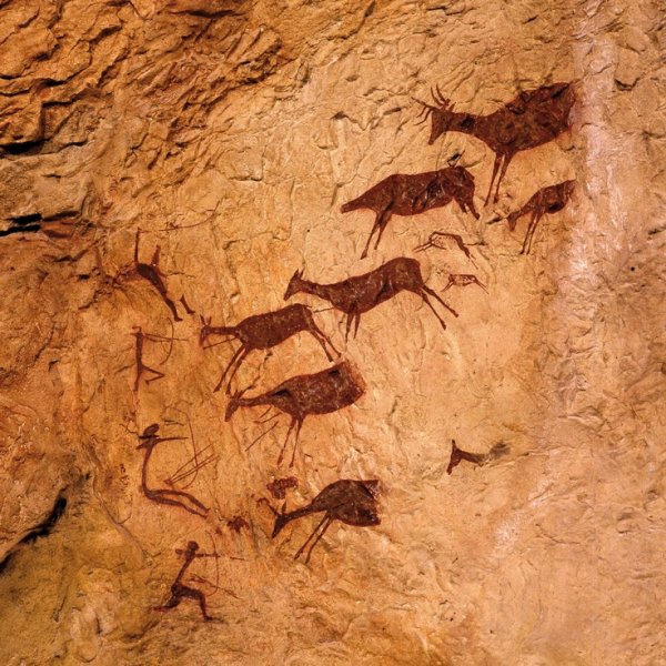 Пещера Комбарель Наскальная живопись