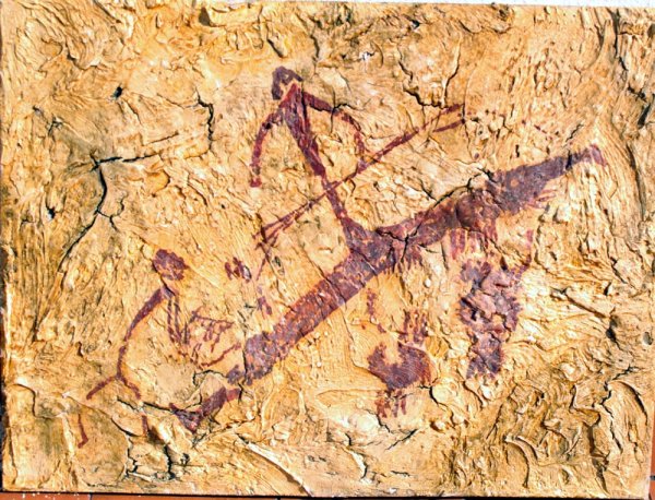 Наскальная живопись в горах Тадрарт-Акакус