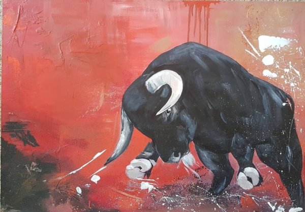 Картины Быков коррида