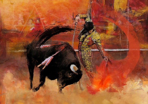 Коррида картины