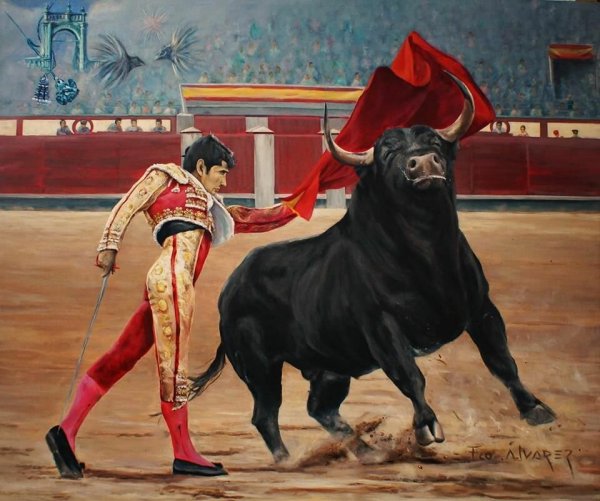 Матадор коррида картины