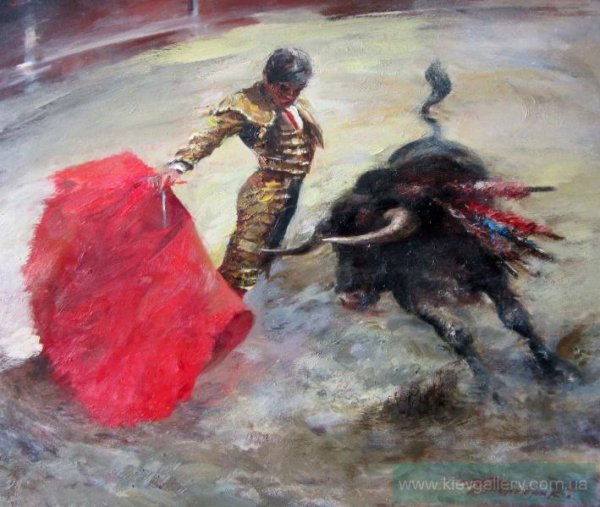 Бой Быков в Мадриде Мане