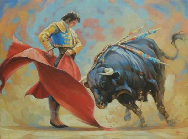 Испания коррида тореадор картина