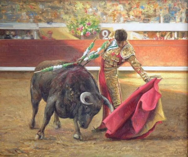 Бой Быков Мане