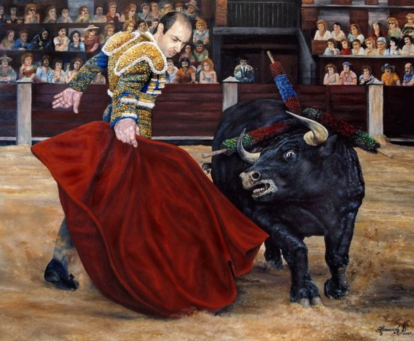 Бой Быков Мане