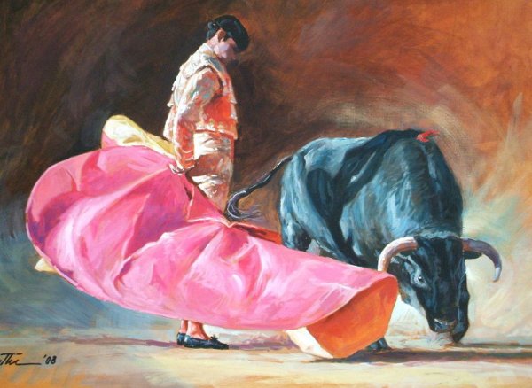 Бой Быков в Севилье 1902 Пикассо