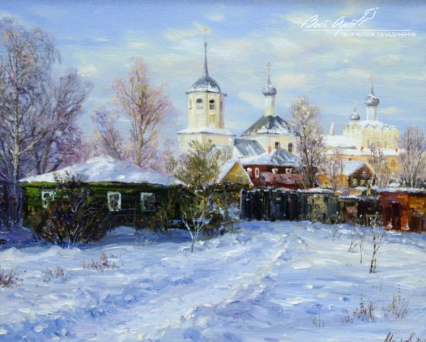 Художник Сергей Малов Суздаль