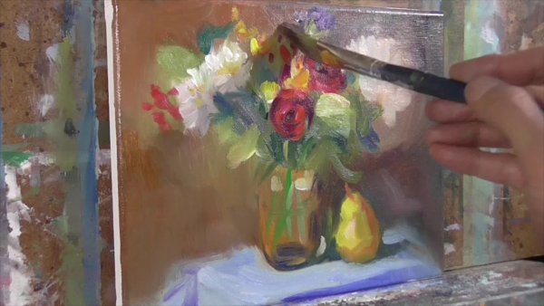 Живопись Аля Прима маслом