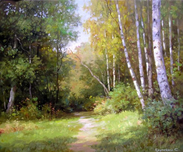 Сергей Крупский, - живопись, - пейзажи