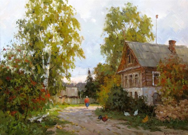 Художник Сергей Крупский живопись пейзаж
