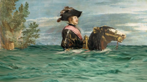 Антонис Ван Дейк «пьяный силен», 1620,