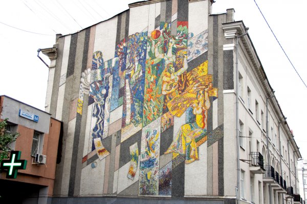 Монументальное искусство мозаика