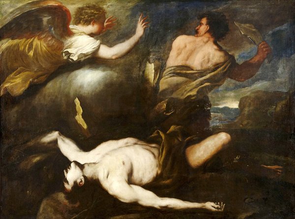 Лука Джордано. Каин и Авель