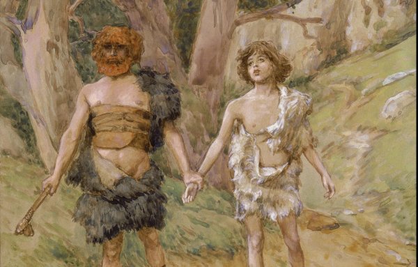 Каин и Авель картина