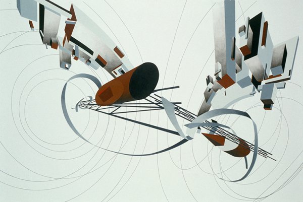 Авангард живопись Заха Хадид