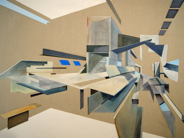 Абстрактная композиция архитектура