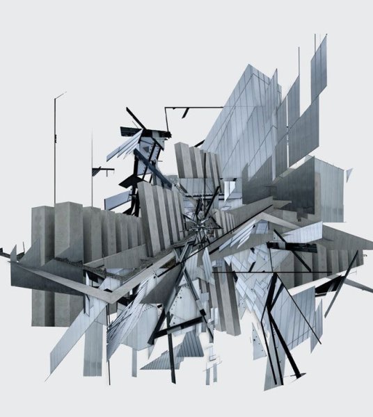 Даниэль Либескинд коллаж