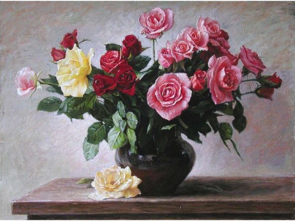 Художник Кулигина Татьяна картины пионы