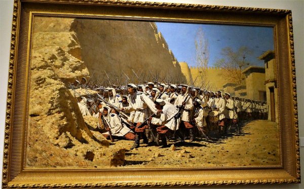 Василий Верещагин смертельно раненый