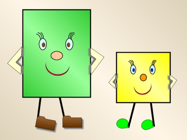 Четырехугольники для дошкольников