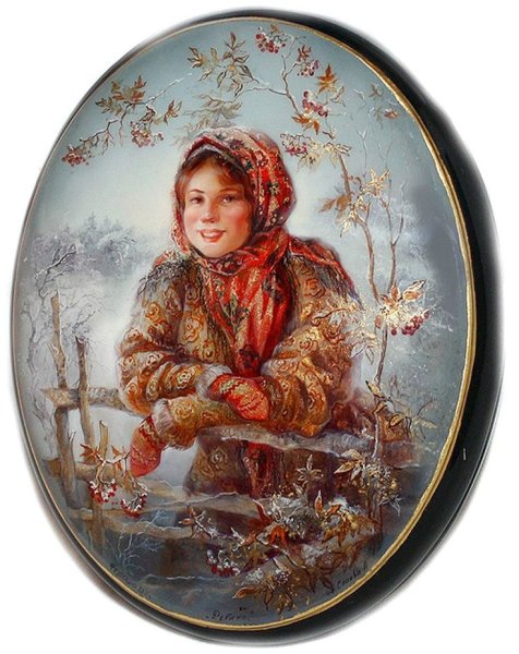 Лаковая живопись Федоскино