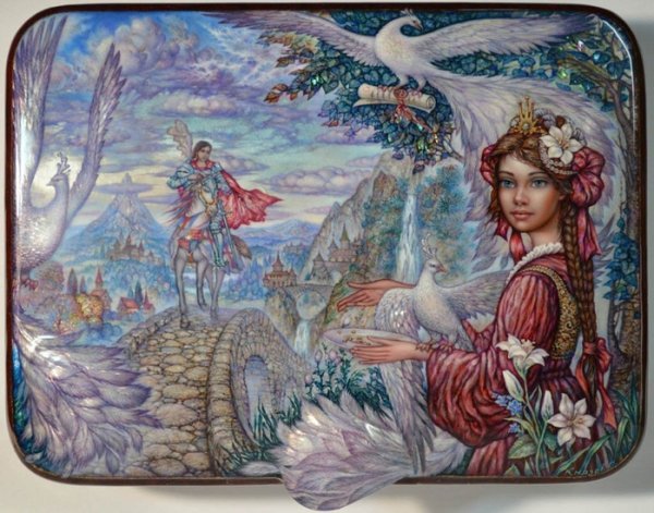 Галерея миниатюр лаковых Козлова с. Федоскино