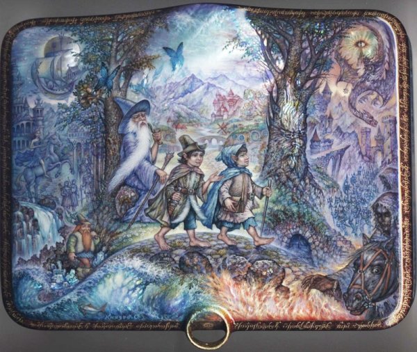 Федоскино. Федоскинская роспись