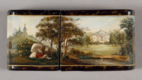 Palekh painted Boxes