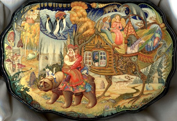 Лаковая живопись Федоскино