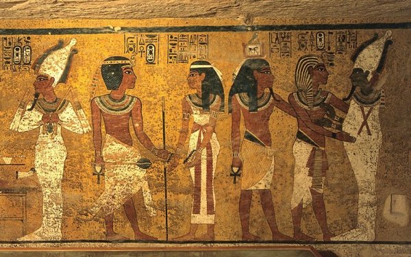 Фрески гробницы Нахта жреца Амона