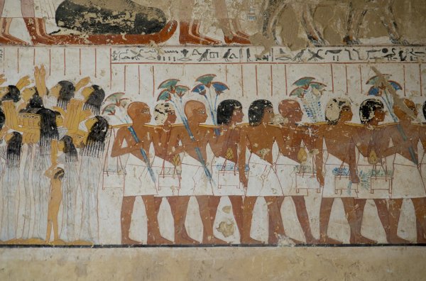 Росписи гробниц древнего Египта