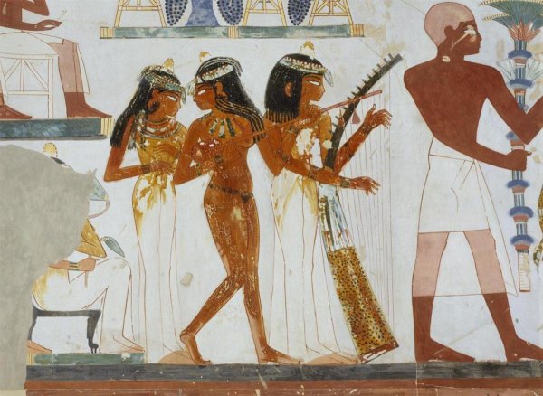 Фрески гробницы Нахта жреца Амона