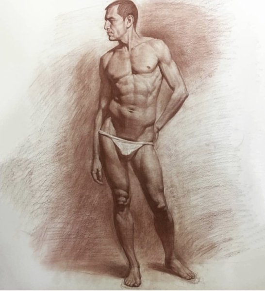 Брюллов натурщик