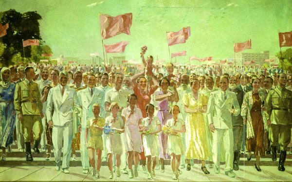 Дейнека стахановцы 1937