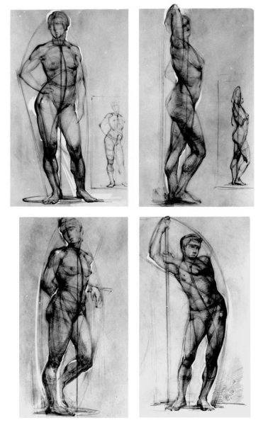 Академия Глазунова натурщик