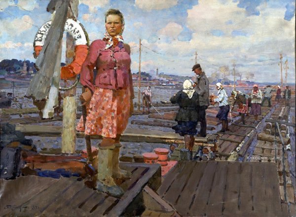 Парад физкультурников 1935