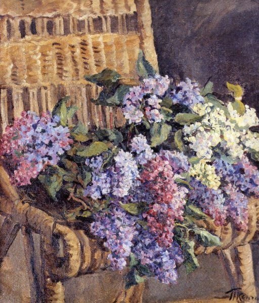 Картина сирень п п Кончаловский