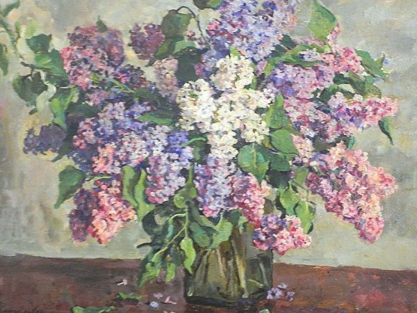 Пётр Петрович Кончаловский сирень