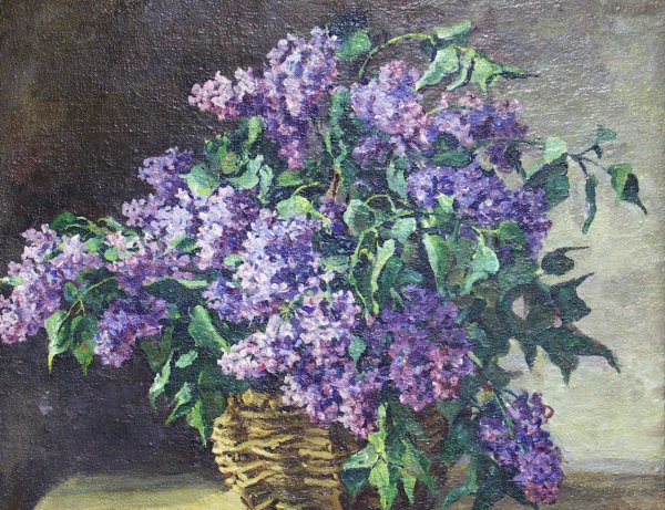 Кончаловский пётр Петрович сирень в окне