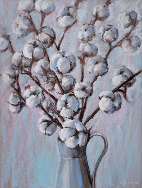 Зимний букет картина