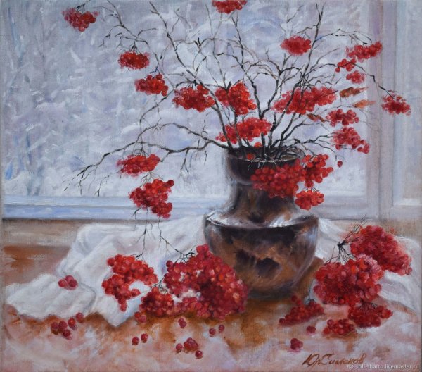 Мумолина Ольга. Зимний натюрморт