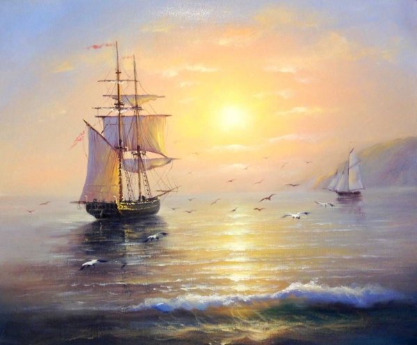 Художник Минаев Сергей морские пейзажи