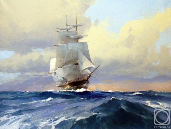 Художник маринист Чарлз Роберт Патерсон